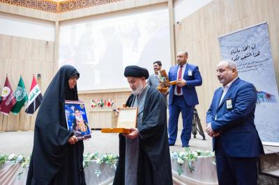 ضمن فعّاليات مهرجان روح النبوّة العالمي السادس.. العتبة العبّاسية تكرّم عدداً من عوائل الشهداء
