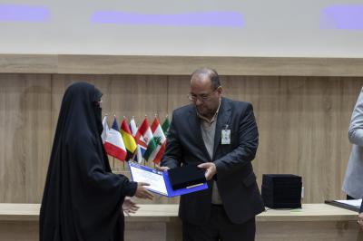 العتبة العباسية تكرم الفائزات بالمسابقات الفنّية لمهرجان روح النبوّة الثقافي السادس