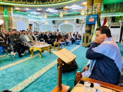 المجمع العلمي يحيي ذكرى ولادة السيدة الزهراء (عليها السلام) بمحفل قرآني في بغداد