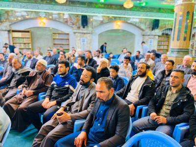 المجمع العلمي يحيي ذكرى ولادة السيدة الزهراء (عليها السلام) بمحفل قرآني في بغداد