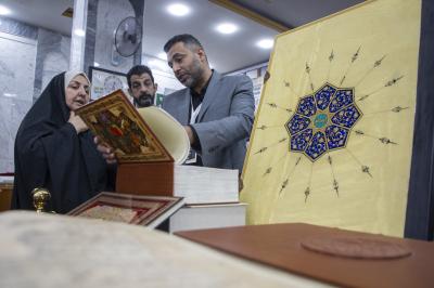 وفد تراثي: العتبة العباسية تمتلك تطوراً علمياً وفنياً في مجال ترميم المخطوطات