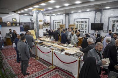 وفد تراثي: العتبة العباسية تمتلك تطوراً علمياً وفنياً في مجال ترميم المخطوطات