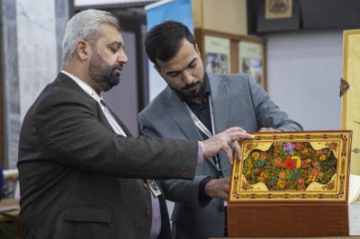 وفد تراثي: العتبة العباسية تمتلك تطوراً علمياً وفنياً في مجال ترميم المخطوطات
