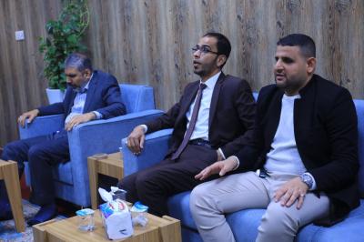 المجمع العلمي ومؤسسة الكفيف القرآنية يبحثان سبل التعاون بمجال المشاريع القرآنية