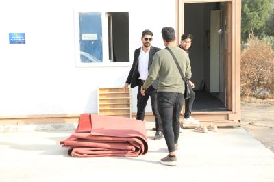 العتبة العباسية تشرع بتأهيل مصليات المعهد التقني في النجف الأشرف