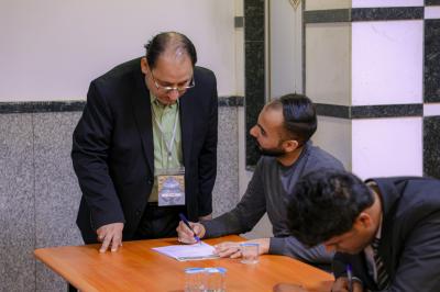 المجمع العلمي يجري الاختبارات النظرية والتطبيقية لمتدربي الدورة الإعلامية القرآنية