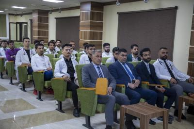 وفد جامعة ديالى يطلع على تقنيات مستشفى الكفيل التخصّصي