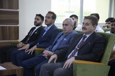 وفد جامعة ديالى يطلع على تقنيات مستشفى الكفيل التخصّصي