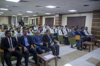 وفد جامعة ديالى يطلع على تقنيات مستشفى الكفيل التخصّصي