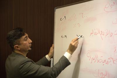 قسم العلاقات ينظم برنامجًا ثقافيًّا لوفد من جامعة ديالى