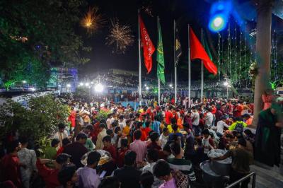 العتبة العسكرية تثمّن جهود العتبة العباسية في تنظيم مهرجان أمير المؤمنين (عليه السلام) في الهند