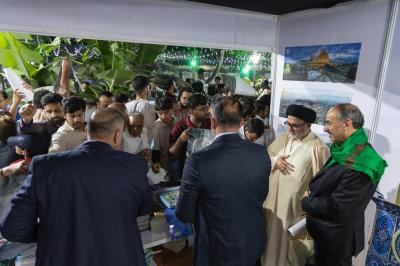 العتبة العسكرية تثمّن جهود العتبة العباسية في تنظيم مهرجان أمير المؤمنين (عليه السلام) في الهند