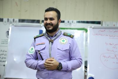 جمعية كشافة الكفيل تقيم ورشة لعرفاء الطلائع