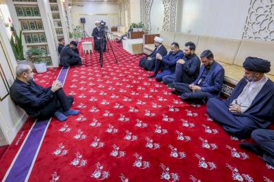 قسم شؤون المعارف يقيم مجلس عزاء في ذكرى استشهاد الإمام الكاظم (عليه السلام)