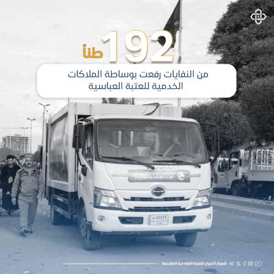 بالإنفوجرافيك.. خدمات العتبة العباسية لزائري الإمام الكاظم(عليه السلام) في مدينة الكاظمية 