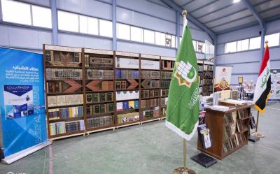 قسم الشؤون الفكرية يشارك بعدد من الأجنحة في مهرجان نبيّ الرحمة بجامعة الموصل