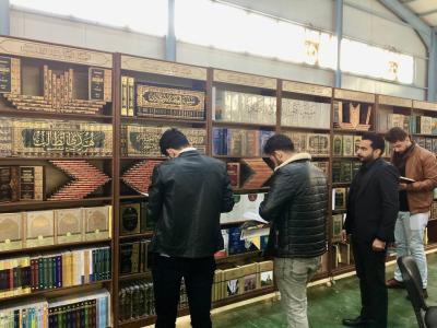 قسم الشؤون الفكرية يشارك بعدد من الأجنحة في مهرجان نبيّ الرحمة بجامعة الموصل
