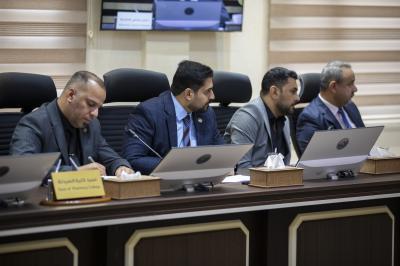 جامعة الكفيل تعقد اجتماعاً لمناقشة الاستعدادات النهائية لإقامة مؤتمرها العلميّ الخامس