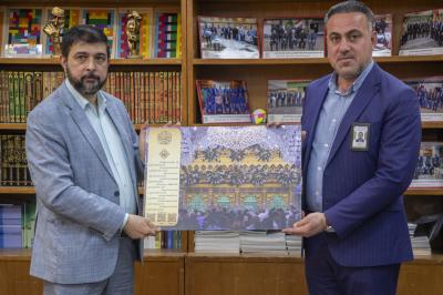 العتبة العباسية تكرم عددًا من المشاركين في مشروع (أجر الرسالة)