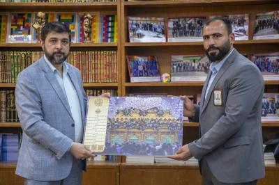 العتبة العباسية تكرم عددًا من المشاركين في مشروع (أجر الرسالة)