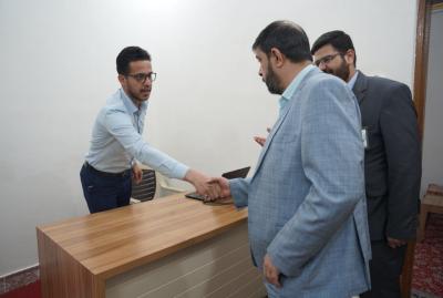 وفد المجمع العلمي يطّلع على أعمال معهد القرآن الكريم في ذي قار