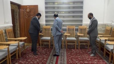 وفد المجمع العلمي يطّلع على أعمال معهد القرآن الكريم في ذي قار