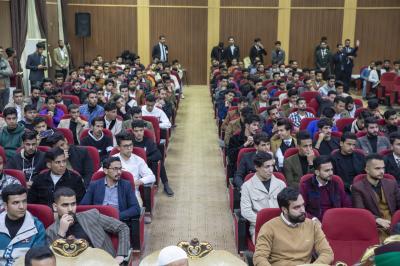 العتبة العباسية تشيد بجهود القائمين على مهرجان الولادات الشعبانية المباركة في جامعة القادسيّة