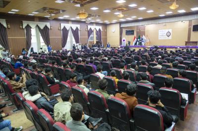 العتبة العباسية تشيد بجهود القائمين على مهرجان الولادات الشعبانية المباركة في جامعة القادسيّة