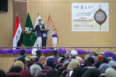 العتبة العباسية تشيد بجهود القائمين على مهرجان الولادات الشعبانية المباركة في جامعة القادسيّة