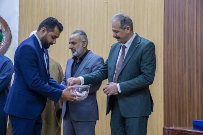 العتبة العباسية تكرّم الفائزين بمسابقة فتية الكفيل الخاصة بمهرجان الولادات الشعبانية المباركة