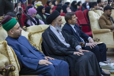 العتبة العباسية تكرّم الفائزين بمسابقة فتية الكفيل الخاصة بمهرجان الولادات الشعبانية المباركة