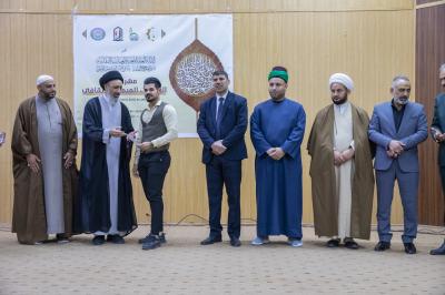 العتبة العباسية تكرّم الفائزين بمسابقة فتية الكفيل الخاصة بمهرجان الولادات الشعبانية المباركة