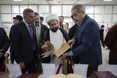قسم الشؤون الفكرية يقيم معرضاً للمخطوطات في النجف الأشرف