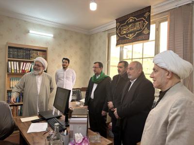 وفد العتبة العباسية يطلع على مشاريع قسم المعارف في مدينة مشهد المقدسة