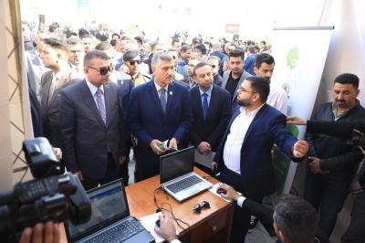 قسم الشؤون الفكرية يقدم ورشة حول كيفية استخدام البوابة العراقية للمعرفة