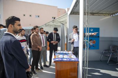 في ذي قار.. جامعة الكفيل تعرض تقنياتها الإلكترونية بملتقى الكفيل لتكنولوجيا المعلومات