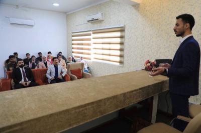 قسم الشؤون الفكرية يستعرض (قنطرة الباحث) في ملتقى الكفيل لتكنولوجيا المعلومات
