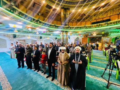 المجمع العلمي يحيي ذكرى الولادات الشعبانية بإقامة محفل قرآني في بغداد