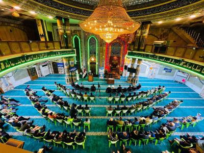 المجمع العلمي يحيي ذكرى الولادات الشعبانية بإقامة محفل قرآني في بغداد
