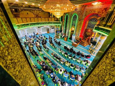 المجمع العلمي يحيي ذكرى الولادات الشعبانية بإقامة محفل قرآني في بغداد