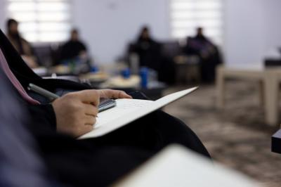 شعبة مدارس الكفيل الدينية النسوية تناقش فقرات الحفل المركزي لتخرج طالبات الجامعات العراقية السابع