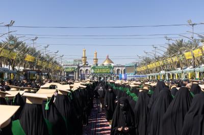 نائب الأمين العام: حفل بنات الكفيل يهدف إلى نقل فكر أهل البيت (عليهم السلام)