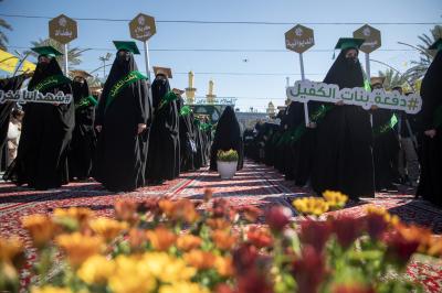 أهالي الطالبات يشيدون بالتنظيم العالي لفعاليات حفل تخرج دفعة بنات الكفيل السابع
