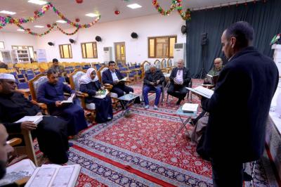 المجمع العلمي ينظم ورش تدريبية لطلبة مشروع التعليم القرآني المستمر
