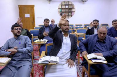 المجمع العلمي ينظم ورش تدريبية لطلبة مشروع التعليم القرآني المستمر
