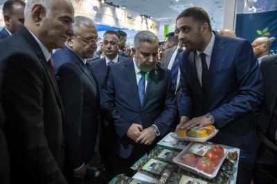 وزير الزراعة يُثني على مشاركة العتبة العباسية المقدسة في معرض الصناعات الغذائية