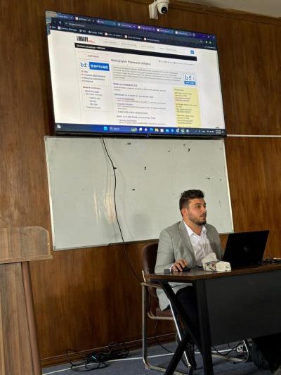قسم الشؤون الفكرية يقيم ندوة حول الفهرسة الحديثة في جامعة البصرة