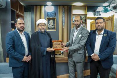 العتبة الكاظميّة المقدّسة تُكرّم متحف الكفيل للنفائس والمخطوطات