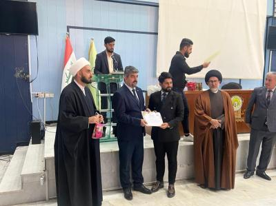 قسم الشؤون الفكرية يشارك في ندوة ثقافية في جامعة واسط