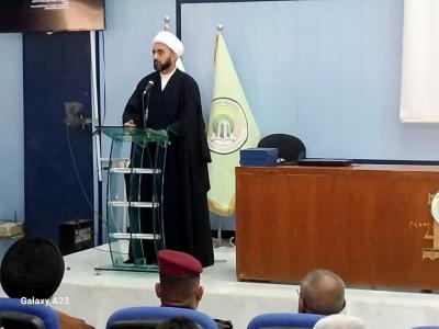 قسم الشؤون الفكرية يشارك في ندوة ثقافية في جامعة واسط